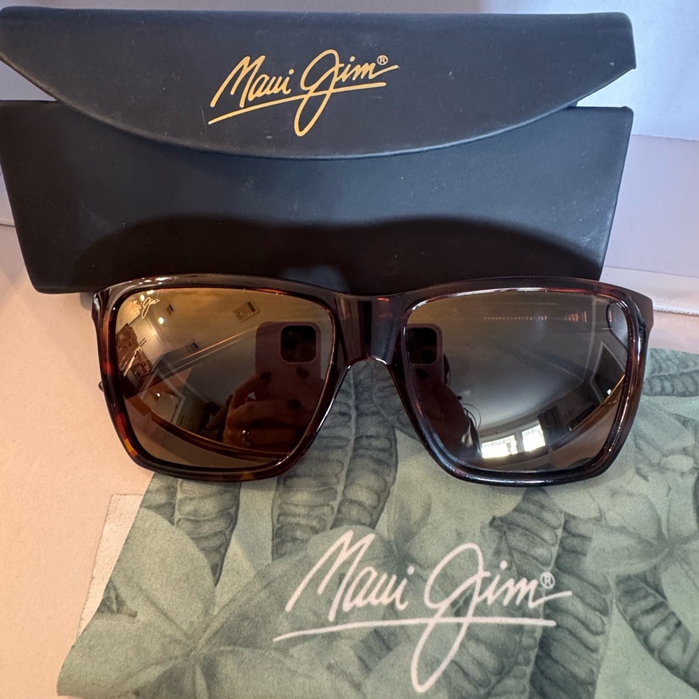 Maui Jim Cruzem Tortoise Shell Sunglasses